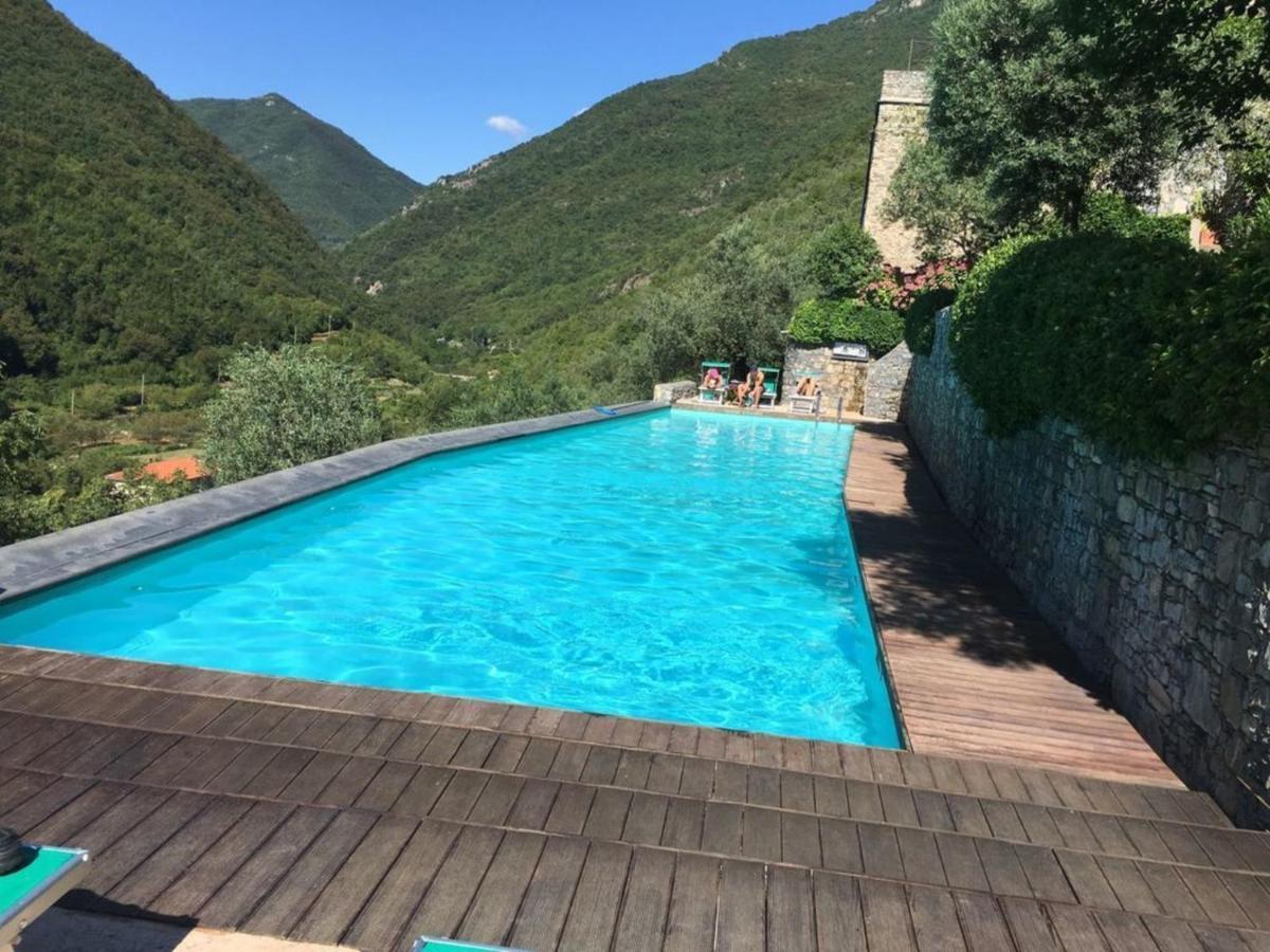 Appartamento Castelletto with mountain view Colletta Esterno foto