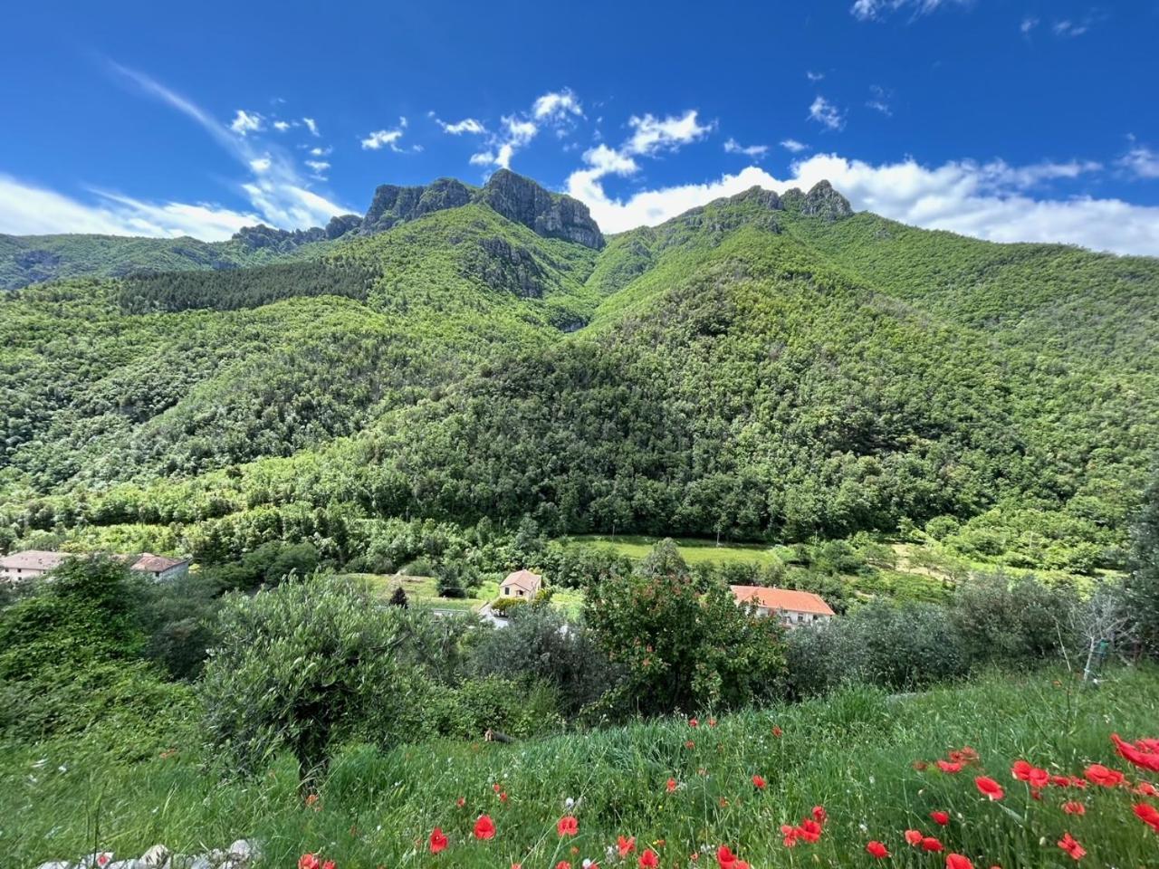Appartamento Castelletto with mountain view Colletta Esterno foto